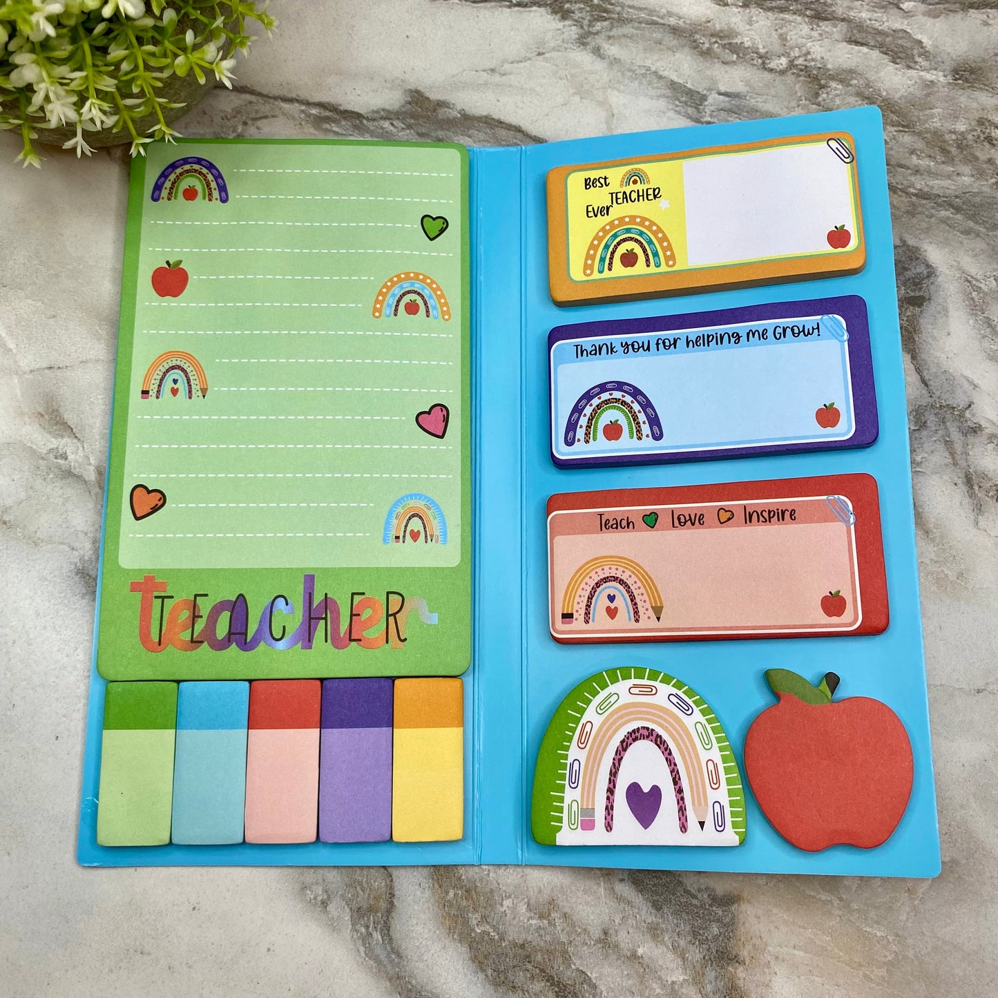 Sticky Note Booklet Set - Thank you Teacher