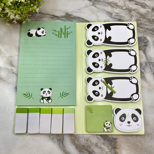 Sticky Note Booklet Set - Pandas