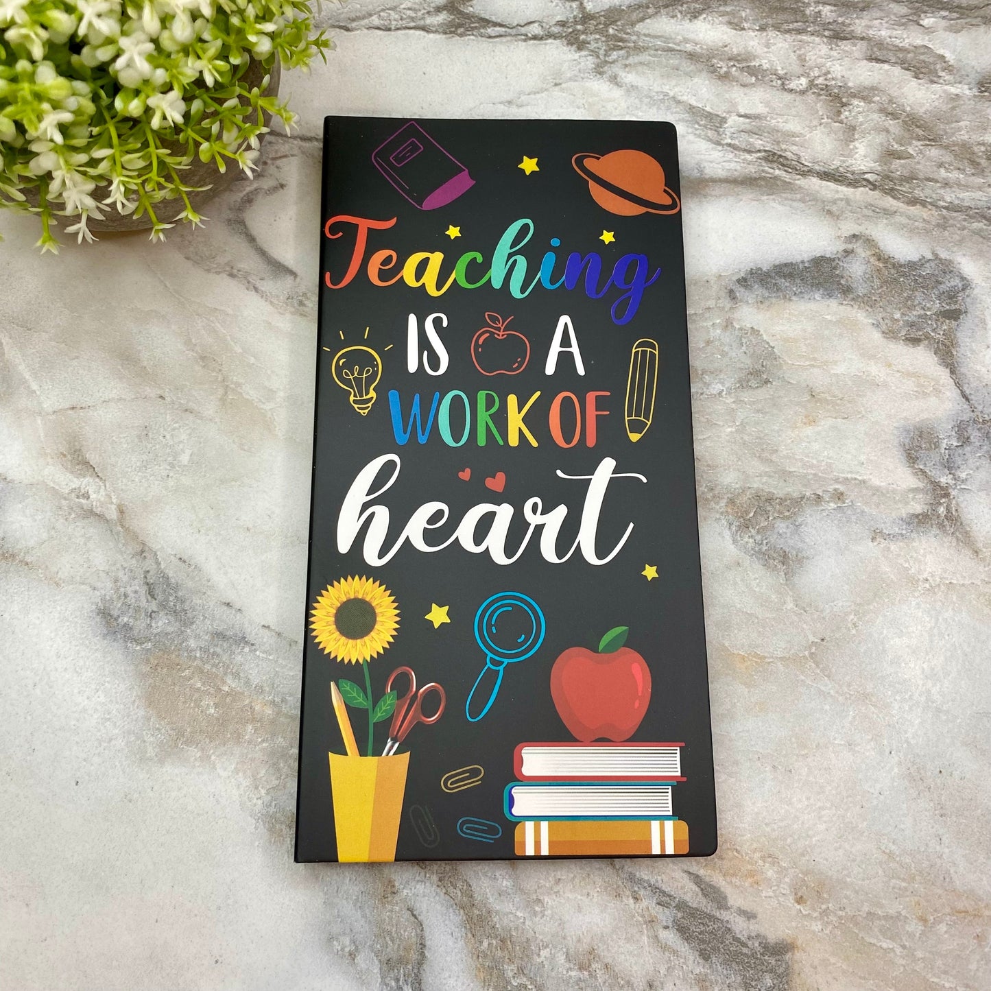 Sticky Note Booklet Set - Teaching Heart (Black Background)