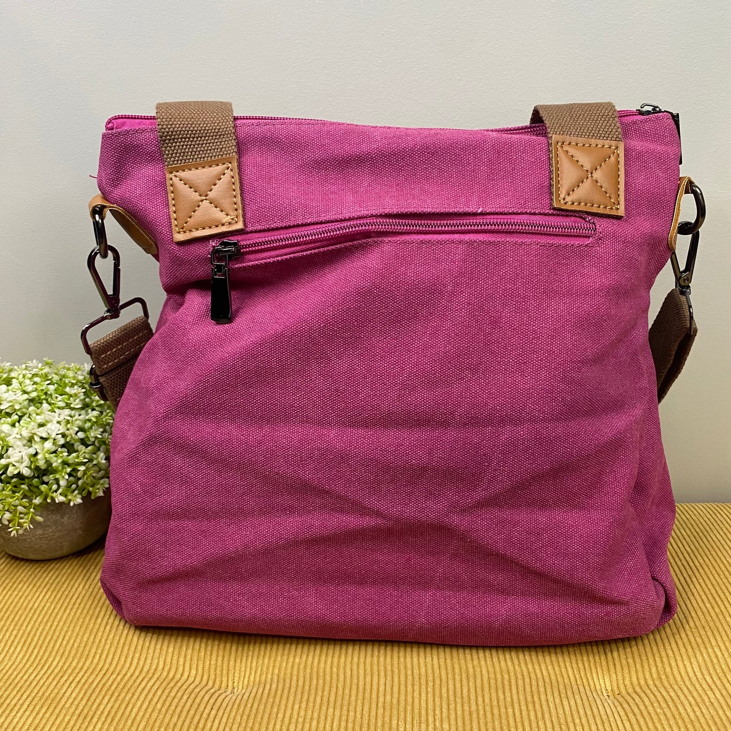 Caitlin - Canvas Satchel