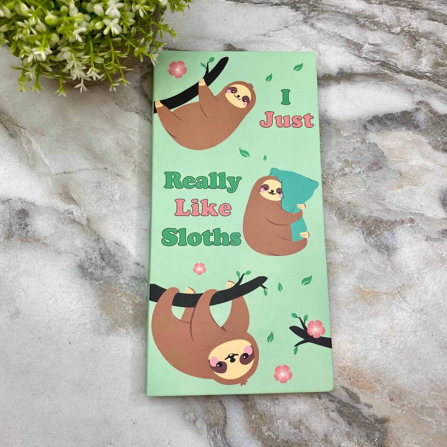 Sticky Note Booklet Set - Sloths