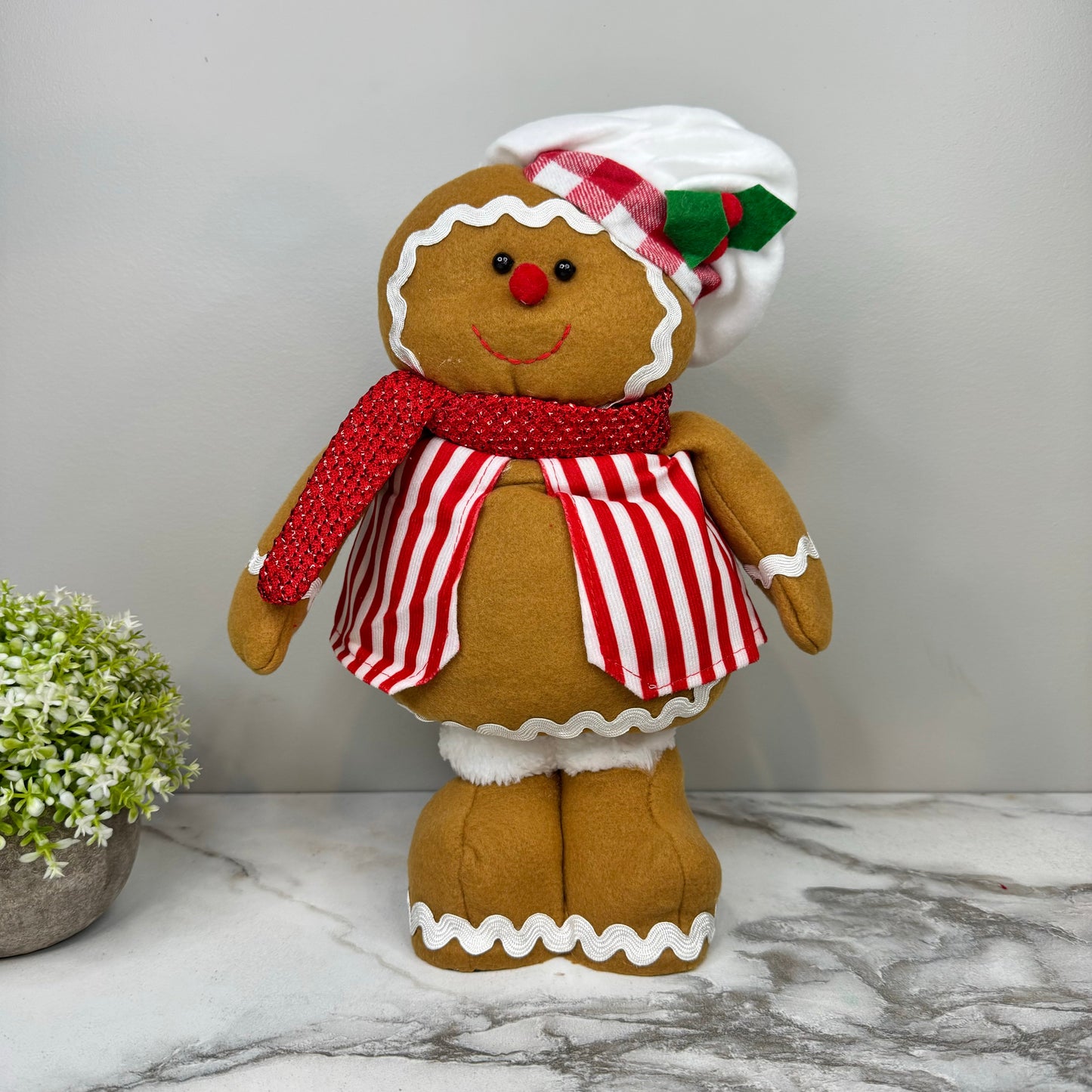 Telescopic Standing Christmas Decor - Gingerbread #3