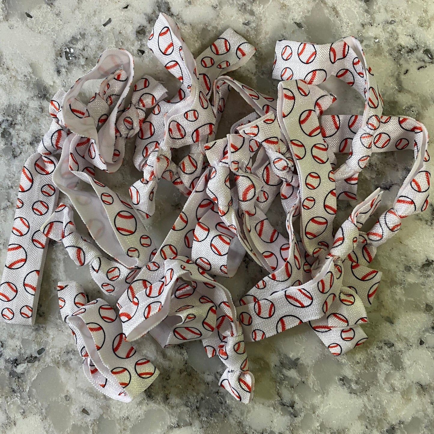 Hair Ties - Baseball